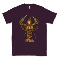 Plum crawfish Classic Tee - FaDigitalArtStudio