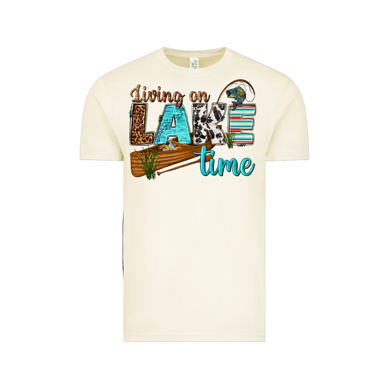 Living On Lake Time Vintage Tee by texasbilliewilder | Teevron