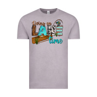 Vintage Zinc living on lake time Vintage Tee - texasbilliewilder