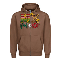 Chestnut mexico Zipper Hoodie - HRA Design Shop