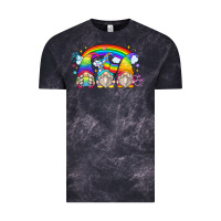 Cloud Black lgbt gnomes Vintage Tee - Zillion Design Studio