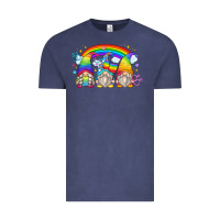 Vintage Denim lgbt gnomes Vintage Tee - Zillion Design Studio