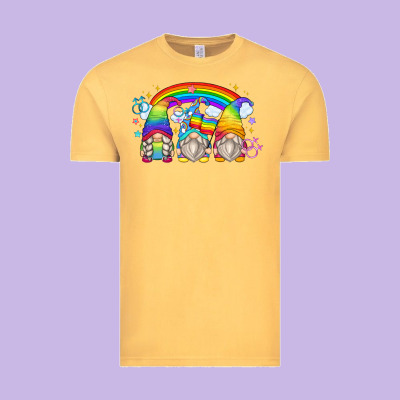 Lgbt Gnomes Vintage Tee Designed By Zillion Design Studio
