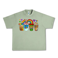 Oil Green lgbtq coffee drinks Urban Heavy Tee - texasbilliewilder