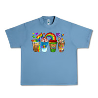 Pebble Blue lgbtq coffee drinks Urban Heavy Tee - texasbilliewilder