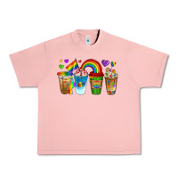 Salmon lgbtq coffee drinks Urban Heavy Tee - texasbilliewilder