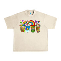 Sandshell lgbtq coffee drinks Urban Heavy Tee - texasbilliewilder