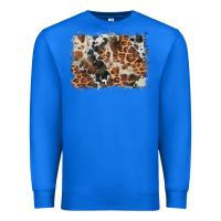 True Royal cowhide leopard background Premium Sweatshirt - BarkalooDesign