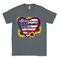 Charcoal Heather American heart southern soul Classic Tee - CowGirlArtShop