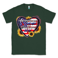 Sports Green American heart southern soul Classic Tee - CowGirlArtShop