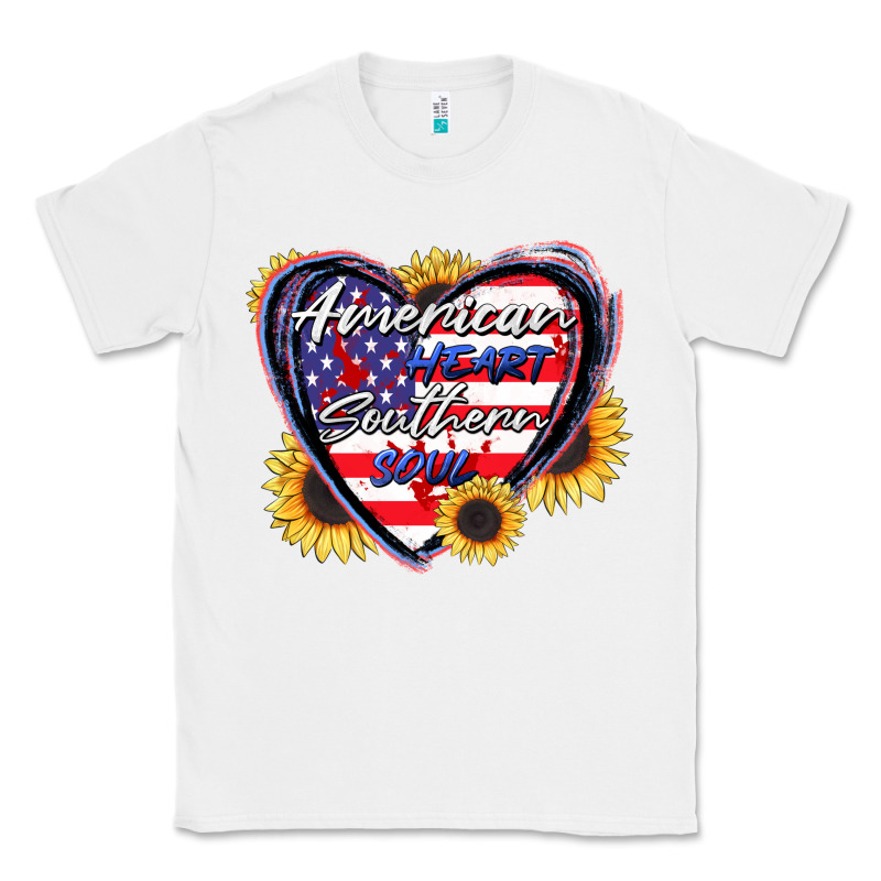 American Heart Southern Soul Classic Tee by CowGirlArtShop | Teevron