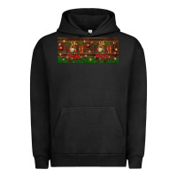 Pigment Black Oh Holy Night Urban Hoodie - BundleAndBundleShop