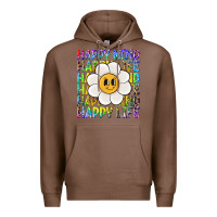 Chestnut happy mind happy life Premium Hoodie - NancyCooperArtShop