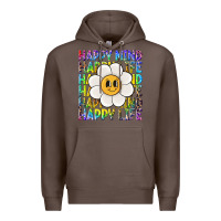 Coffee happy mind happy life Premium Hoodie - NancyCooperArtShop