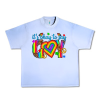 Grape Ice its okay to say gay Urban Heavy Tee - texasbilliewilder