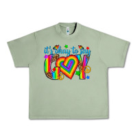 Oil Green its okay to say gay Urban Heavy Tee - texasbilliewilder