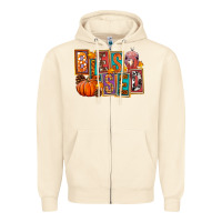 Sandshell blessed thanksgiving Zipper Hoodie - FaDigitalArtStudio