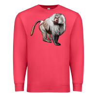 Cardinal baboon Premium Sweatshirt - LillyAllenDesigns