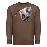 Chestnut baboon Premium Sweatshirt - LillyAllenDesigns