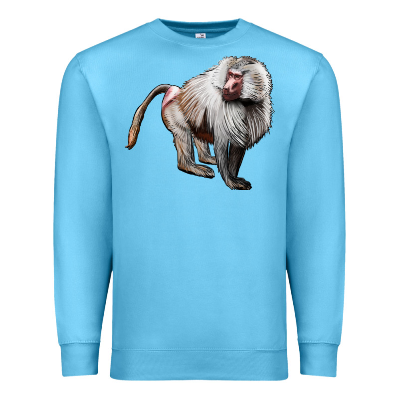 Baboon Premium Sweatshirt by LillyAllenDesigns | Teevron