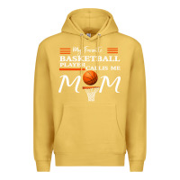 Antique Gold My Favorite Basketball Player Calls Me Mom Premium Hoodie - Bettercallsaul