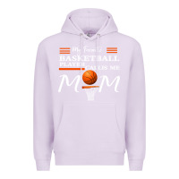 Lilac My Favorite Basketball Player Calls Me Mom Premium Hoodie - Bettercallsaul
