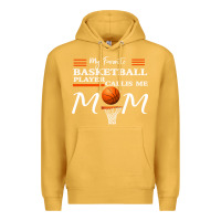 Mustard My Favorite Basketball Player Calls Me Mom Premium Hoodie - Bettercallsaul