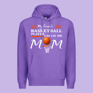 My Favorite Basketball Player Calls Me Mom Premium Hoodie Designed By Bettercallsaul