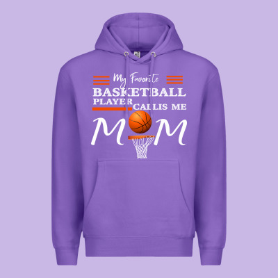 My Favorite Basketball Player Calls Me Mom Premium Hoodie Designed By Bettercallsaul