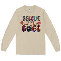 Mushroom rescue all the dogs Long Sleeve Tee - Zillion Design Studio