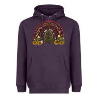 Plum rainbow tree Heavyweight Hoodie - AdoDesignShop