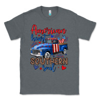 Charcoal Heather American heart southern soul truck Classic Tee - Neo Western