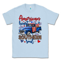 Dusty Blue American heart southern soul truck Classic Tee - Neo Western