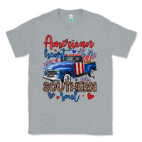 Heather Grey American heart southern soul truck Classic Tee - Neo Western
