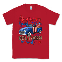 Red American heart southern soul truck Classic Tee - Neo Western