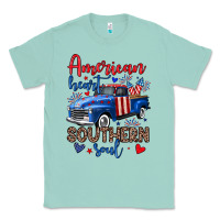 Seafoam American heart southern soul truck Classic Tee - Neo Western