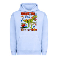 Pigment Grape Ice roaring into 6th grade Urban Hoodie - BundleAndBundleShop