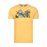 Vintage Mustard louisiana coffee cups Vintage Tee - texasbilliewilder