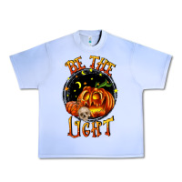 Grape Ice Be the light Urban Heavy Tee - RanaPortraitStore
