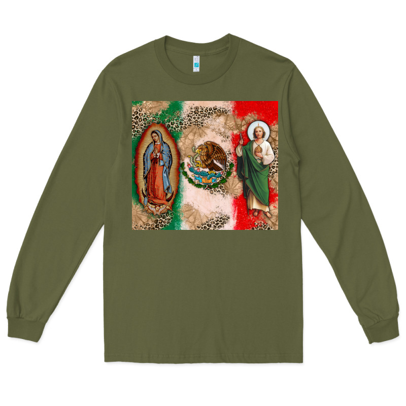 Virgin Mary And San Judas Long Sleeve Tee by CTS Tumbler Store | Teevron