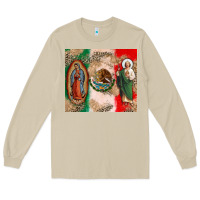 Mushroom Virgin Mary and San Judas Long Sleeve Tee - CTS Tumbler Store