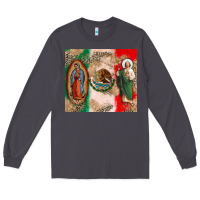 Smoke Virgin Mary and San Judas Long Sleeve Tee - CTS Tumbler Store