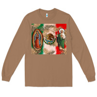 Toasted Coconut Virgin Mary and San Judas Long Sleeve Tee - CTS Tumbler Store