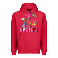 Cardinal lady hustler afro high heels Premium Hoodie - NancyCooperArtShop