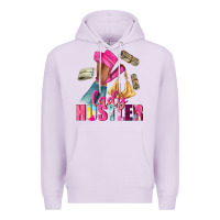 Lady Hustler Afro High Heels Premium Hoodie | Teevron