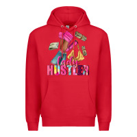 Red lady hustler afro high heels Premium Hoodie - NancyCooperArtShop