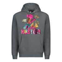 Rock lady hustler afro high heels Premium Hoodie - NancyCooperArtShop