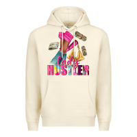 Sandshell lady hustler afro high heels Premium Hoodie - NancyCooperArtShop