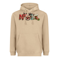 Mushroom noel with sock and reindeer Heavyweight Hoodie - AdoDesignShop
