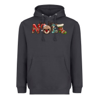 Smoke noel with sock and reindeer Heavyweight Hoodie - AdoDesignShop
